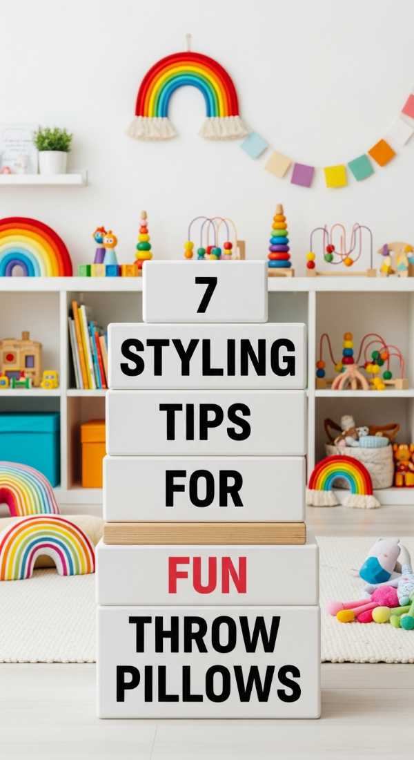 7 styling tips for fun throw pillows